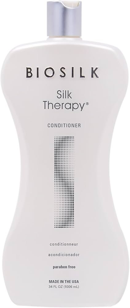 Silk Protein Conditioner for Hair Restoration and Shine